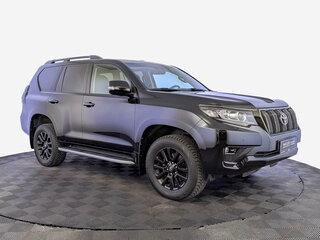 2020 Toyota Land Cruiser Prado 150 Series Рестайлинг 2, чёрный, 5990000 рублей, вид 3