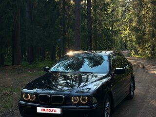 2003 BMW 5 серии 525i IV (E39) Рестайлинг, чёрный, 950000 рублей, вид 1