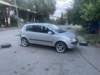 2005 Hyundai Getz I Рестайлинг, серебристый, 455500 рублей, вид 2