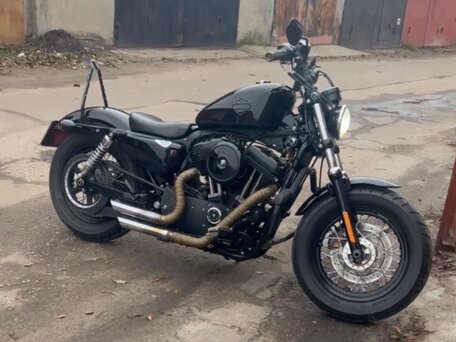 2012 Harley-Davidson Sportster 1200, чёрный, 610000 рублей, вид 5