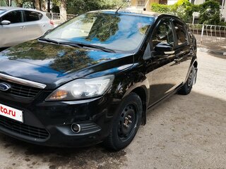 2010 Ford Focus II Рестайлинг, чёрный, 450000 рублей, вид 2