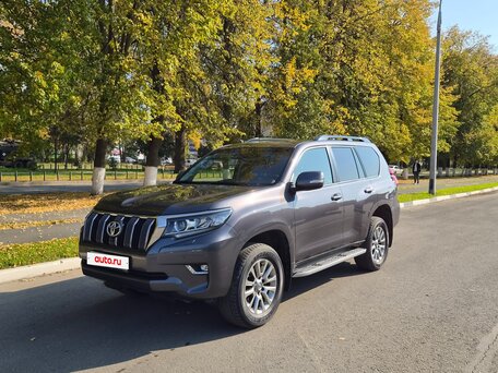 2019 Toyota Land Cruiser Prado 150 Series Рестайлинг 2, серый, 4700000 рублей, вид 1