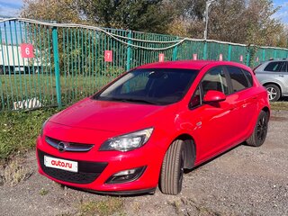 2014 Opel Astra J Рестайлинг, красный, 850000 рублей, вид 1