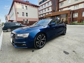 2012 Audi A5 I (8T) Рестайлинг, синий, 1600000 рублей, вид 1