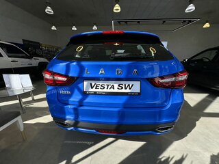 2026 Lada (ВАЗ) Vesta SW I Рестайлинг (NG), синий, 1930000 рублей, вид 5