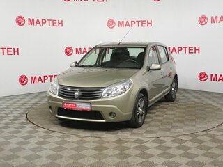 2011 Renault Sandero I, бежевый, 698000 рублей, вид 1
