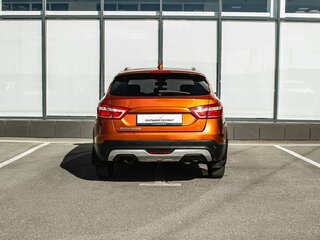 2018 Lada (ВАЗ) Vesta SW Cross I, оранжевый, 830000 рублей, вид 4