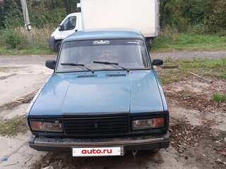 2007 Lada (ВАЗ) 2107, синий, 65000 рублей, вид 2