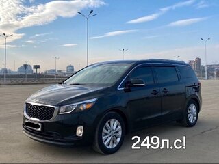 2017 Kia Carnival III, чёрный, 2870000 рублей, вид 1