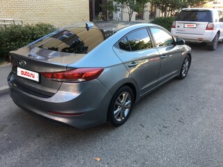 2016 Hyundai Elantra VI (AD), серый, 1270000 рублей, вид 4