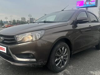 2018 Lada (ВАЗ) Vesta I, коричневый, 815000 рублей, вид 3