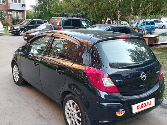 2008 Opel Corsa D, чёрный, 420000 рублей - вид 9