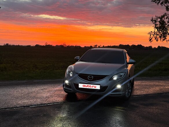 2011 Mazda 6 II (GH) Рестайлинг, серебристый, 1180000 рублей - вид 6
