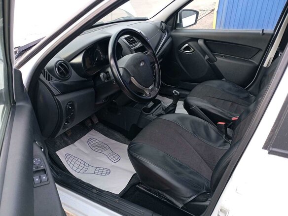 2024 Lada (ВАЗ) Granta I Рестайлинг, белый, 495750 рублей - вид 7