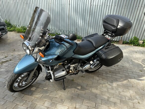 2002 BMW R 1150 R, голубой, 400000 рублей - вид 2