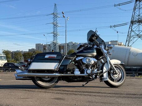 2001 Harley-Davidson Road King, синий, 650000 рублей, вид 3