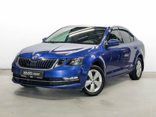 2019 Skoda Octavia III (A7) Рестайлинг, синий, 1800000 рублей, вид 1