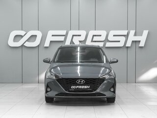 2021 Hyundai Solaris II Рестайлинг, серый, 1480000 рублей, вид 3
