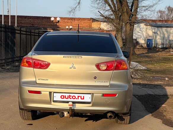 2008 Mitsubishi Lancer X, бежевый, 670000 рублей - вид 5