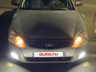 2014 Lada (ВАЗ) Priora I Рестайлинг, серебристый, 330000 рублей, вид 2