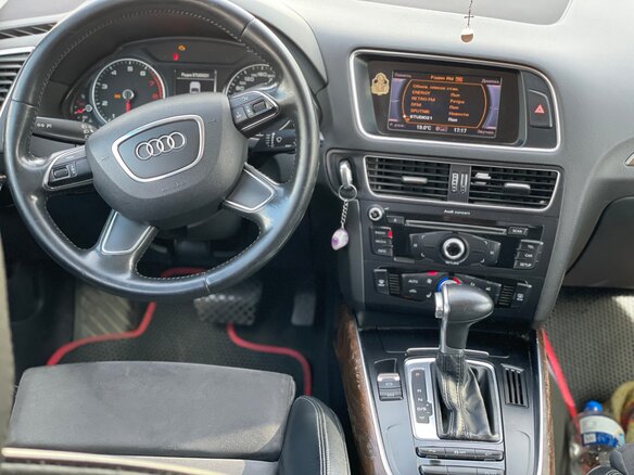 2013 Audi Q5 I (8R) Рестайлинг, красный, 1750000 рублей - вид 10