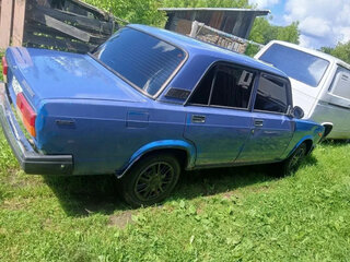 2003 Lada (ВАЗ) 2107, синий, 75000 рублей, вид 2
