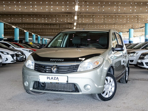 2013 Renault Sandero I, бежевый
