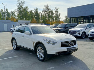 2013 Infiniti QX70, белый, 1695000 рублей, вид 3