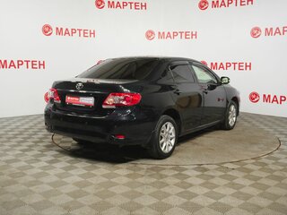 2010 Toyota Corolla X (E140, E150) Рестайлинг, чёрный, 920000 рублей, вид 5