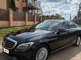 2015 Mercedes-Benz C-Класс 180 IV (W205), чёрный, 1700000 рублей, вид 2