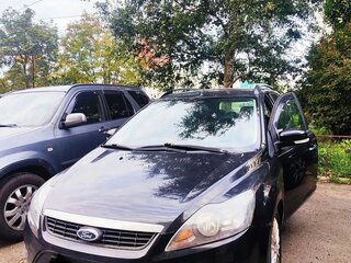 2009 Ford Focus II Рестайлинг, чёрный, 380000 рублей, вид 2