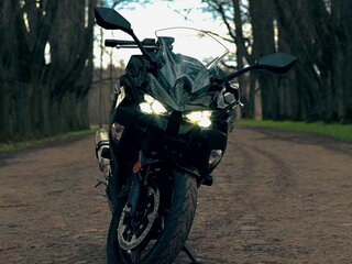 2024 Kawasaki Ninja 500, чёрный, 600000 рублей, вид 4