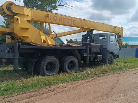 1997 КамАЗ 53215, белый, 650000 рублей, вид 1