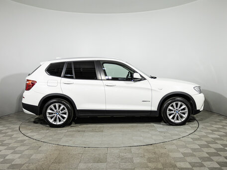 2014 BMW X3 20d xDrive II (F25), белый, 1799700 рублей, вид 4