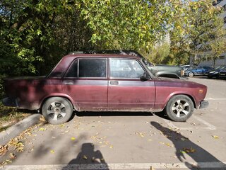 2008 Lada (ВАЗ) 2107, пурпурный, 150000 рублей, вид 3