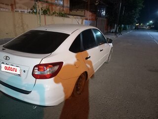 2014 Lada (ВАЗ) Granta I, белый, 350000 рублей, вид 4