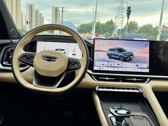 2026 Geely Xingyue L I Рестайлинг 2, белый, 4377700 рублей - вид 11