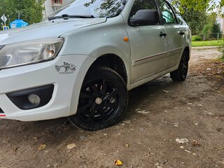 2014 Lada (ВАЗ) Granta I, белый, 348000 рублей, вид 1
