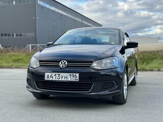 2013 Volkswagen Polo V, чёрный, 779000 рублей, вид 2