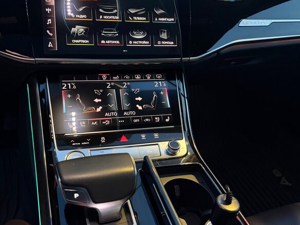 2019 Audi A8 Long 55 TFSI IV (D5), синий, 5250000 рублей - вид 31