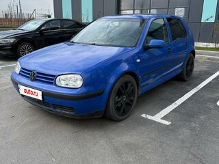 2003 Volkswagen Golf IV, синий, 360000 рублей, вид 3