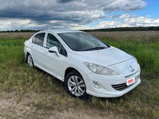 2014 Peugeot 408 I, белый, 299000 рублей, вид 1
