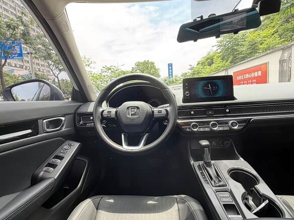 2022 Honda Civic XI, белый, 1660000 рублей - вид 8