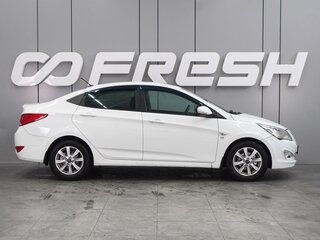 2014 Hyundai Solaris I Рестайлинг, белый, 999000 рублей, вид 5