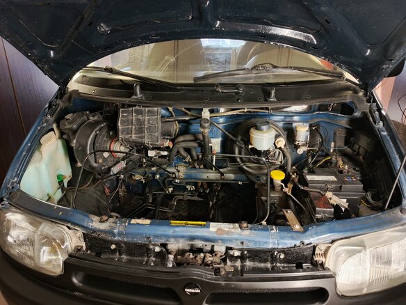 1992 Nissan Serena I (C23), синий, 490000 рублей - вид 14