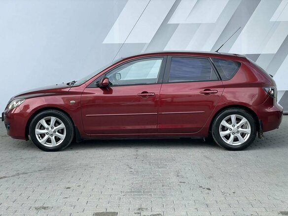 2008 Mazda 3 I (BK) Рестайлинг, красный, 744000 рублей - вид 9