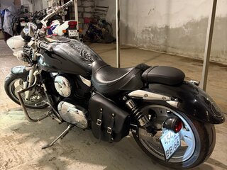 2002 Kawasaki VN1500 Vulcan, синий, 365000 рублей, вид 2