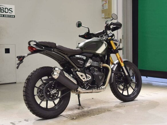 2025 Triumph Scrambler, зелёный, 695000 рублей - вид 4
