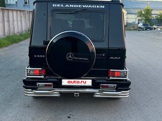 2002 Mercedes-Benz G-Класс 500 II (W463), чёрный, 2749000 рублей, вид 5