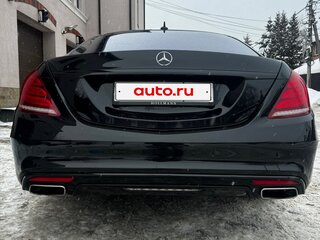 2015 Mercedes-Benz S-Класс 500 Long VI (W222, C217), чёрный, 3500000 рублей, вид 4